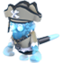 Pirate Ghost Capuchin Monkey